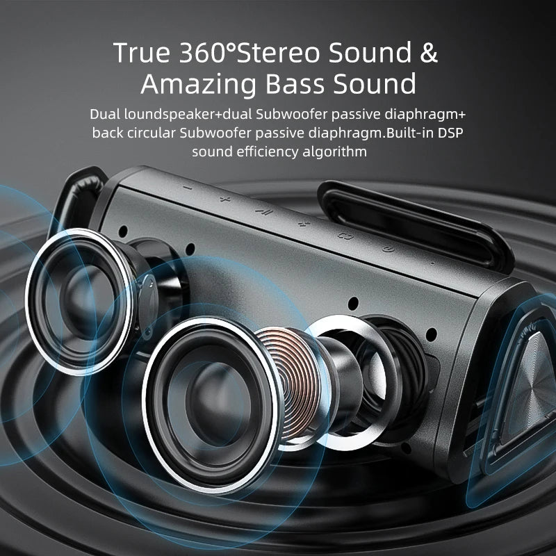 mifa A10+ Portable bluetooth speaker 360° Stereo Sound 20W IPX7