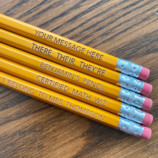 Personalized #2 Pencils