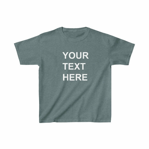 Personalized Kids Tee Shirt, Custom Kids Tee Shirt, With Your Own Text