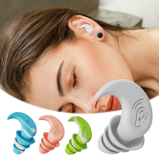 Anti Noise Silicone Earplugs Waterproof Swimming Ear Plugs For