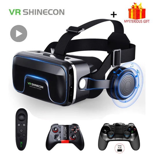 VR Shinecon 10.0 Helmet 3D Glasses Virtual Reality Casque For