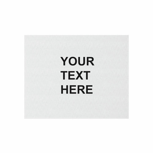 Personalized Rug, Custom Rug, With Your Own Text or Design, Handmade