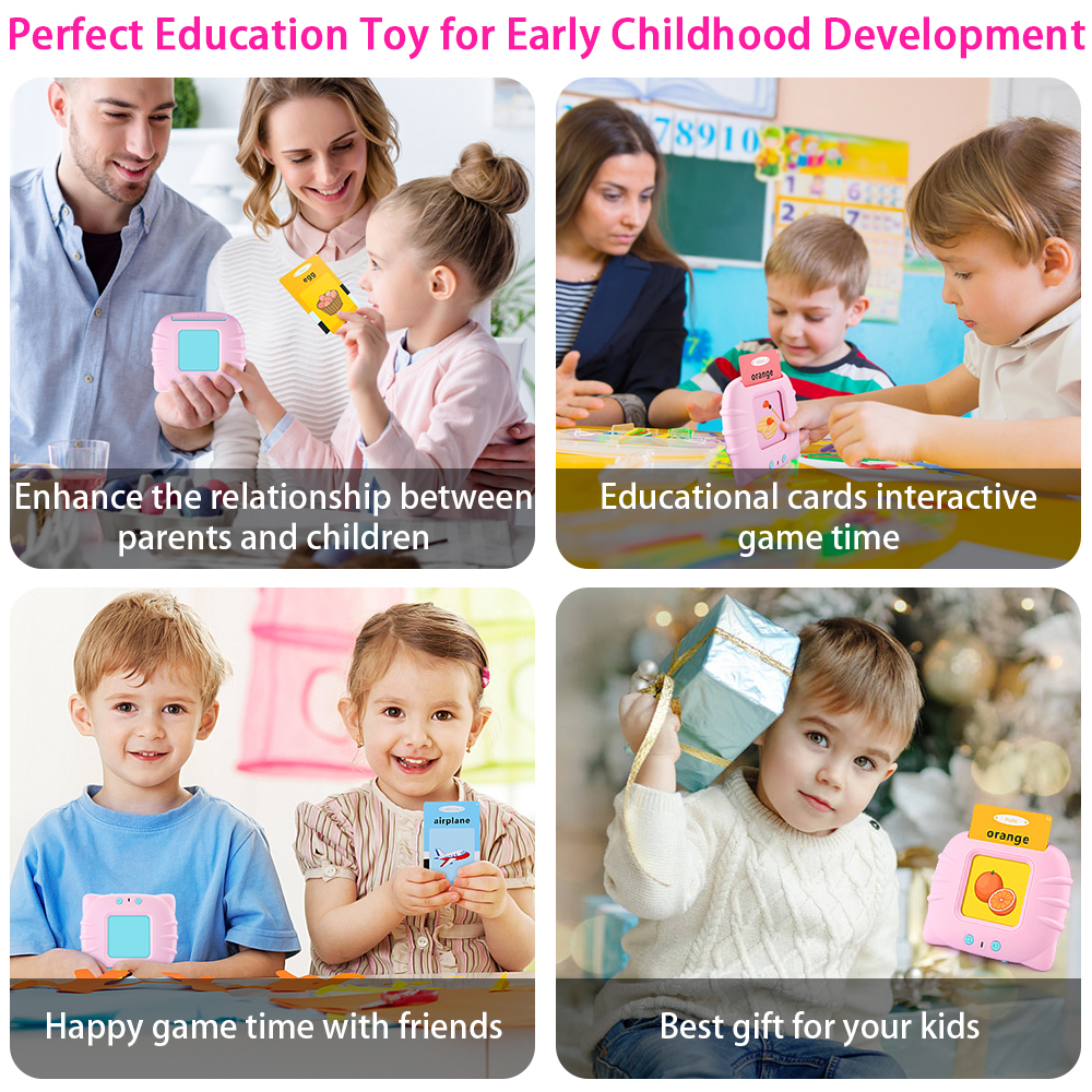 Childhood Early Intelligent Education Talking Flash Cards Toy