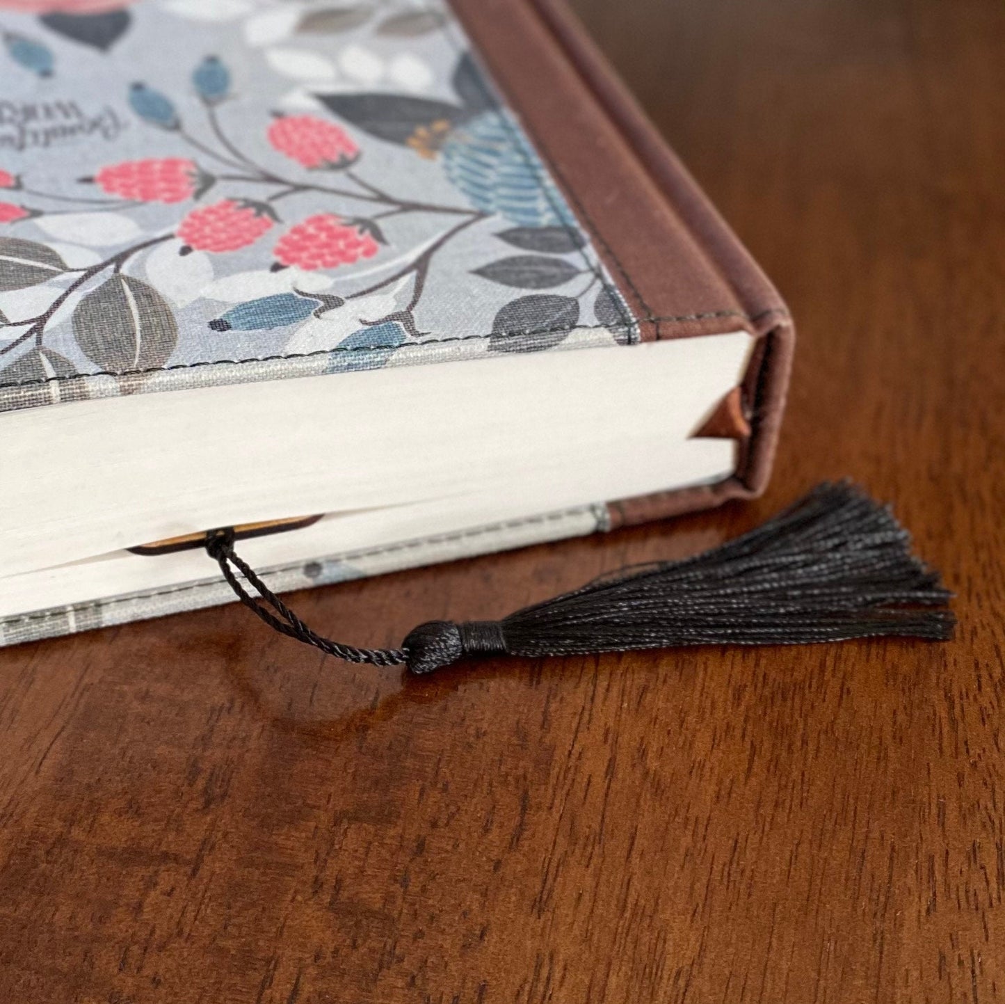 Pine Tree Engraved Wood Bookmark